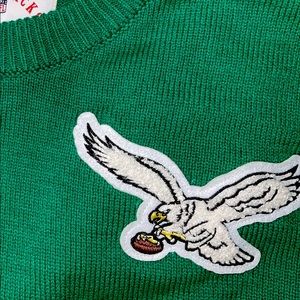Authentic Throwback Mitchell & Ness Philadelphia Eagles Sweater